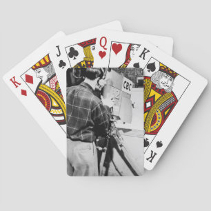 Camera Technician Playing Cards