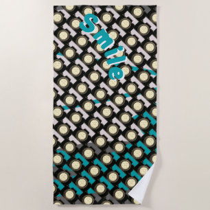 Camera Theme Photographer Beach Towel
