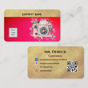 Cameramen Business Card
