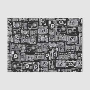 Cameras (Customisable background colour) Tissue Paper
