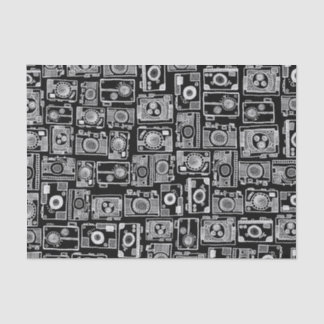 Cameras (Customisable background colour) Tissue Paper