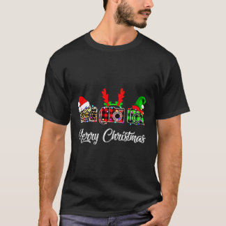 Cameras Merry Christmas Funny Christmas Photograph T-Shirt