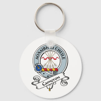 Cameron Clan Badge Key Ring