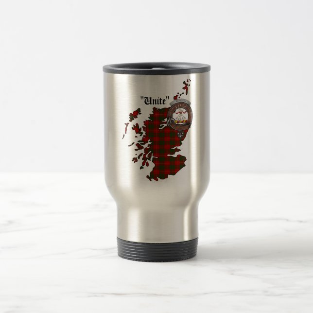 Cameron Clan Badge Travel Mug (Center)
