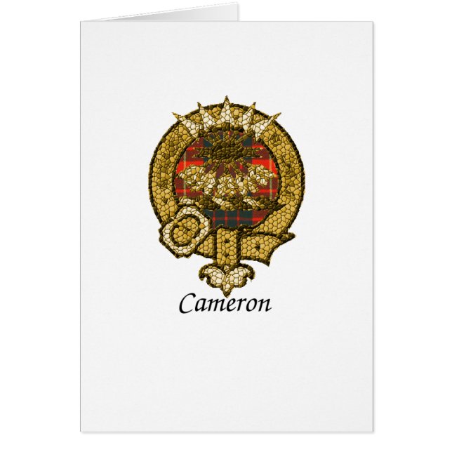 Cameron Clan Crest (Front)