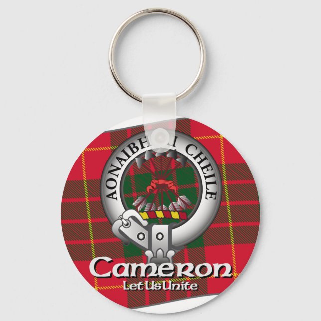 Cameron Clan Key Ring (Front)