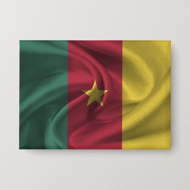 Cameron Flag Button (Front)