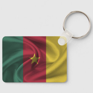 Cameron Flag Keychain