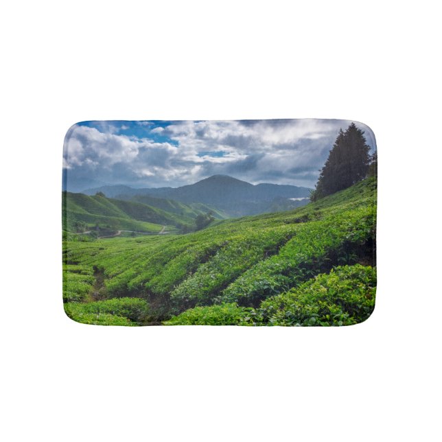 Cameron Highlands Tea Plantation Bath Mat (Front)