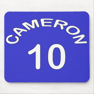 Cameron ~ Number 10 ~ U.K Election Mouse Pad