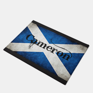 Cameron Scotland Flag Doormat