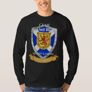 Cameron Scottish Family Clan Scotland Shield T-Shirt