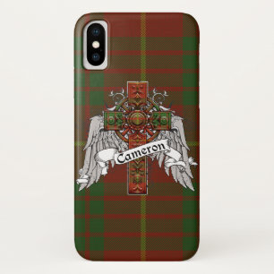 Cameron Tartan Cross iPhone X Case