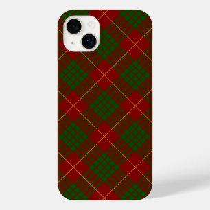 Cameron tartan red green plaid Case-Mate iPhone 14 plus case