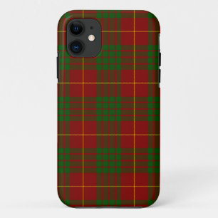 Cameron tartan red green plaid Case-Mate iPhone case