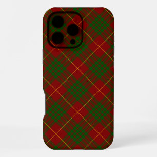 Cameron tartan red green plaid iPhone 16 pro max case