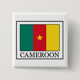 Cameroon 15 Cm Square Badge