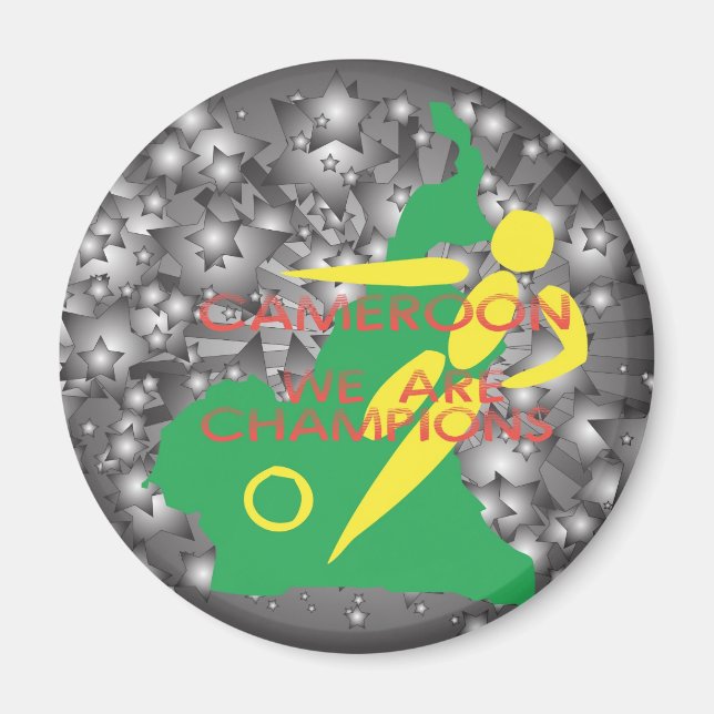 Cameroon 2010 magnet (Front)