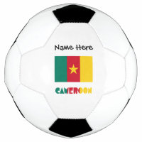 Cameroon and Cameroonian Flag Personalised 
