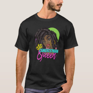 Cameroon Cameroonian Africa Proud Princess Queen M T-Shirt
