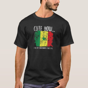 Cameroon Cameroonian Flag Proud Cute Now Until Mel T-Shirt
