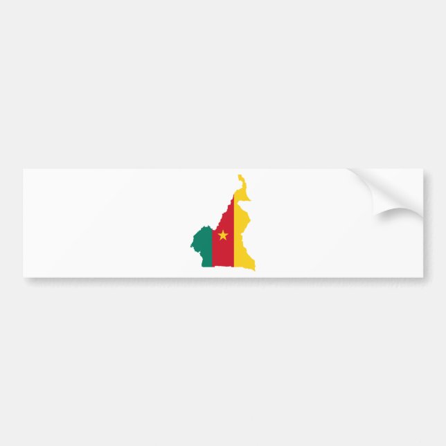 Cameroon CM Bumper Sticker (Front)