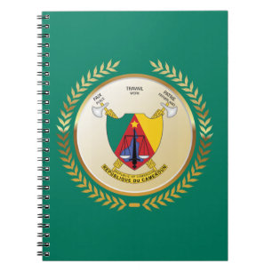 Cameroon Coat of Arms Notebook