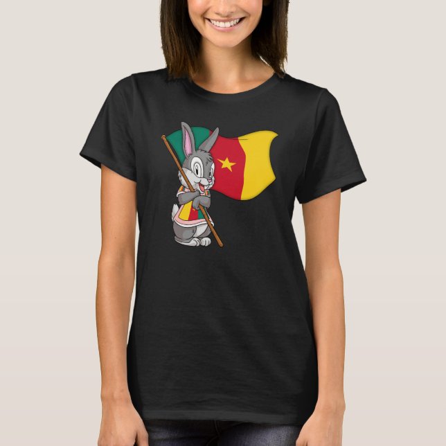 Cameroon fan rabbit T-Shirt (Front)