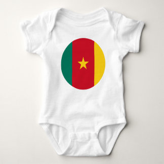 Cameroon flag  baby jersey bodysuit