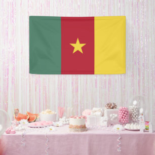 Cameroon flag banner