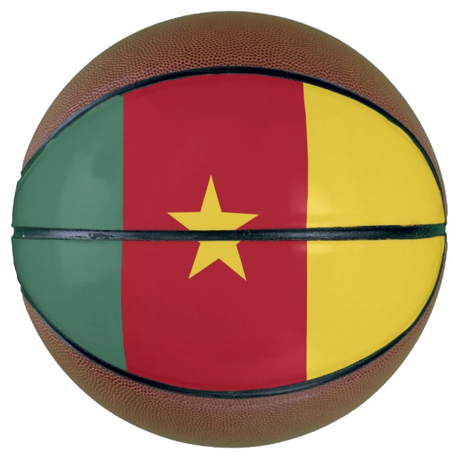 Cameroon flag basketball (Front)