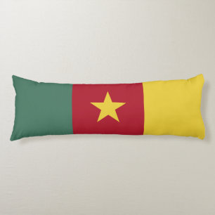 Cameroon flag body cushion