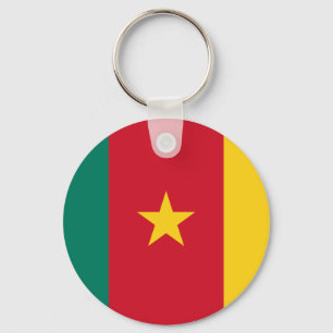Cameroon Flag Key Ring
