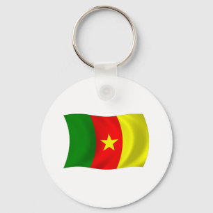 Cameroon Flag Keychain