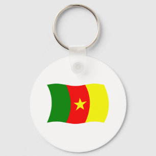 Cameroon Flag Keychain