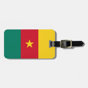Cameroon flag Luggage Tag