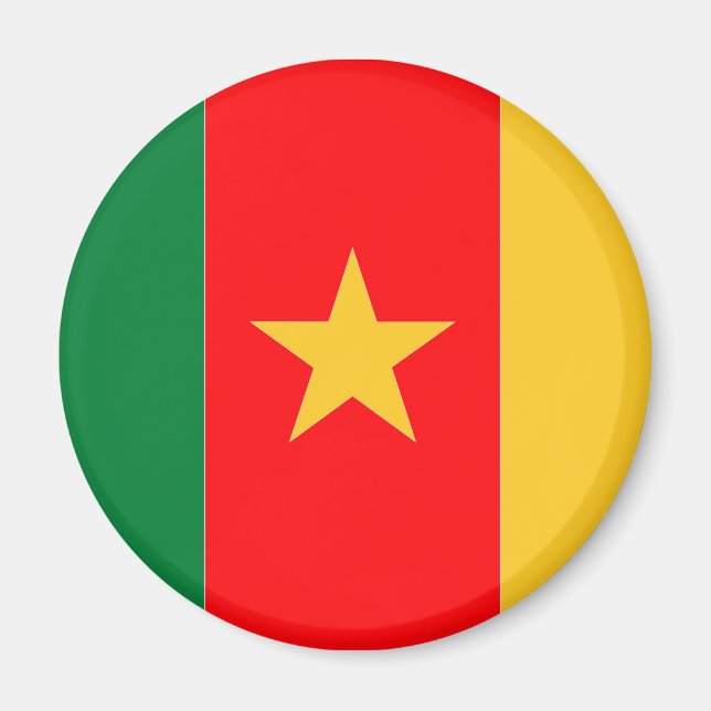 Cameroon Flag Magnet (Front)
