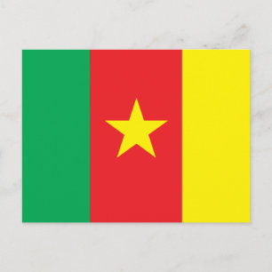 Cameroon Flag Postcard