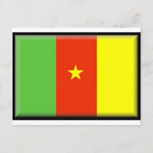 Cameroon Flag Postcard