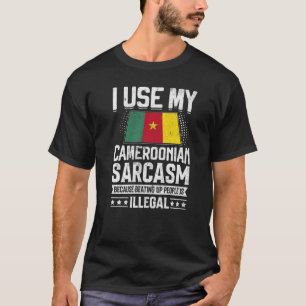 Cameroon Flag Souvenirs For Cameroonians Men & Wom T-Shirt
