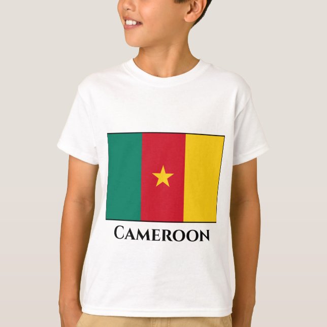 Cameroon Flag T-Shirt (Front)