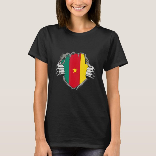 Cameroon flag T-Shirt (Front)