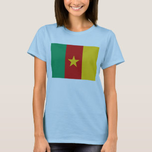 Cameroon Flag x Map T-Shirt