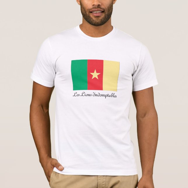 Cameroon "Les Lions Indomptables" T-Shirt (Front)