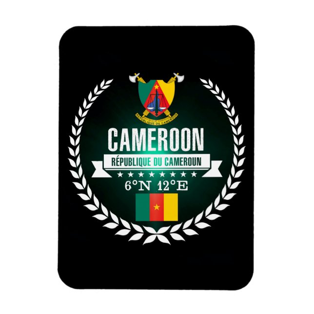 Cameroon Magnet (Vertical)