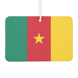 Cameroon National World Flag Car Air Freshener