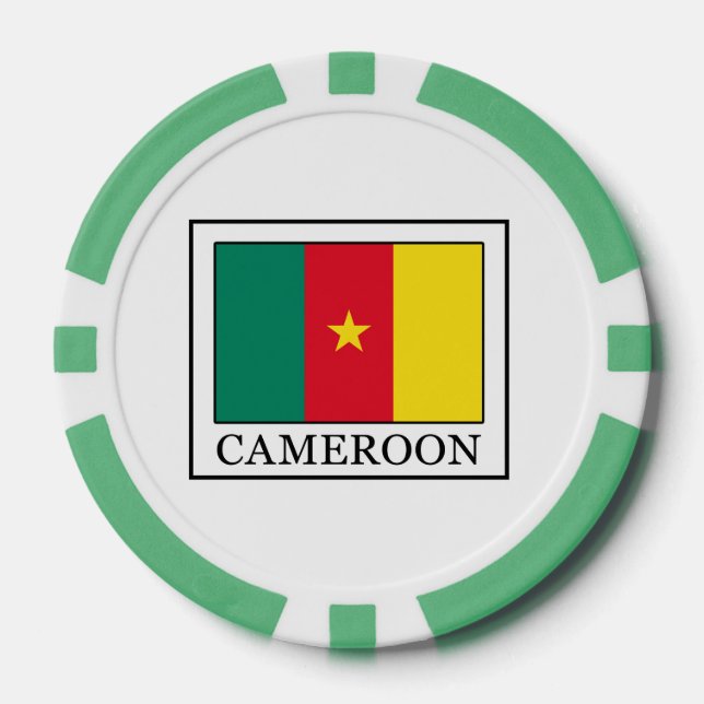 Cameroon Poker Chips (Front)