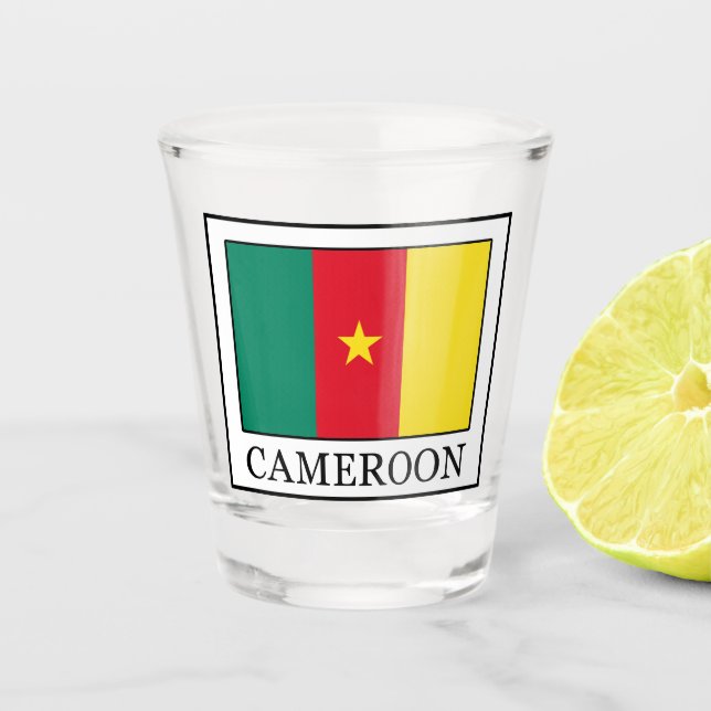 Cameroon Shot Glass (Front)