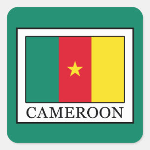Cameroon Square Sticker