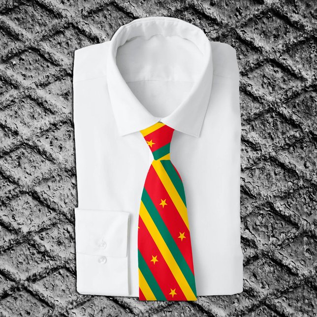 Cameroon Ties, fashion Cameroon Flag, business Tie (Creator Uploaded)